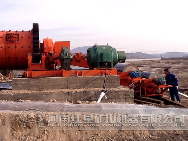 鐵礦石磨礦磁選現場 鐵礦石磨礦磁選現場