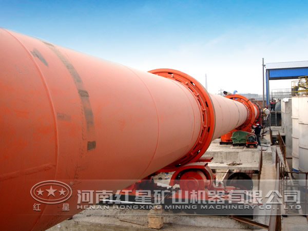 高嶺土回轉窯現場 高嶺土回轉窯現場