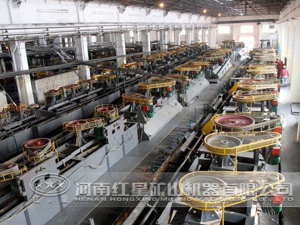 鉛、鋅多金屬礦選礦現場 鉛、鋅多金屬礦選礦現場