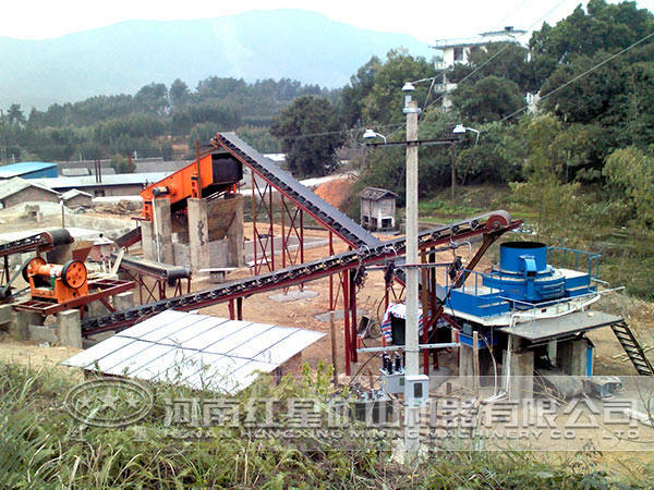制砂生產線現場 制砂生產線現場