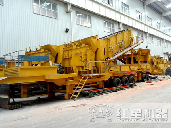 移動破碎站生產車間 移動破碎站生產車間