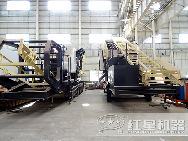 移動式石子破碎機 移動式石子破碎機