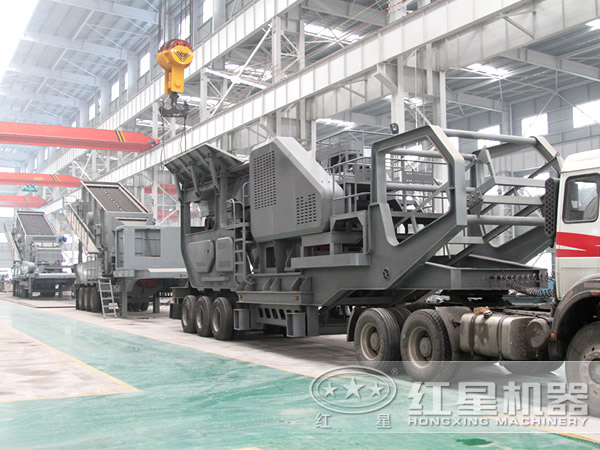 中小型移動(dòng)破碎站