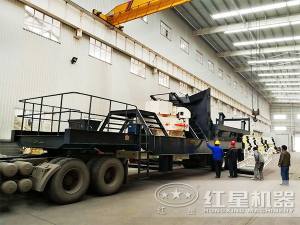 移動式石子破碎機(jī) 移動式石子破碎機(jī)