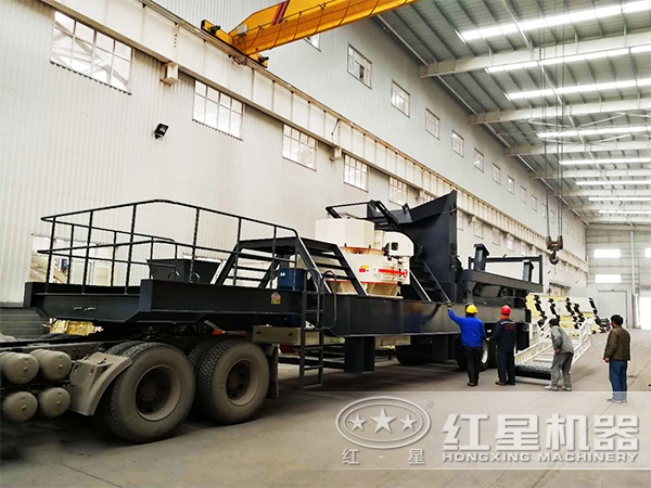 沙場移動車載制砂機 沙場移動車載制砂機