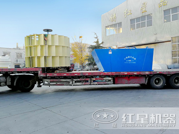 環保輪斗洗砂機發貨現場 環保輪斗洗砂機發貨現場