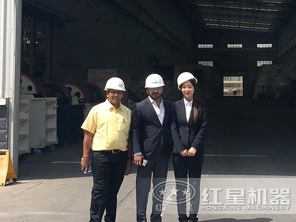 客戶參觀紅星生產車間 客戶參觀紅星生產車間