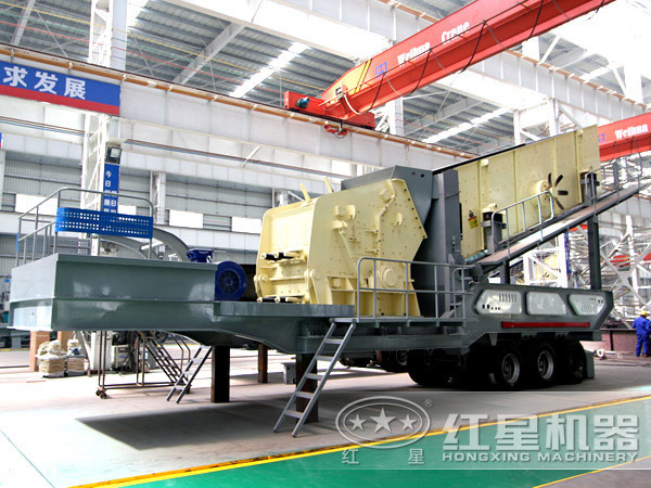 移動反擊式破碎站 移動反擊式破碎站