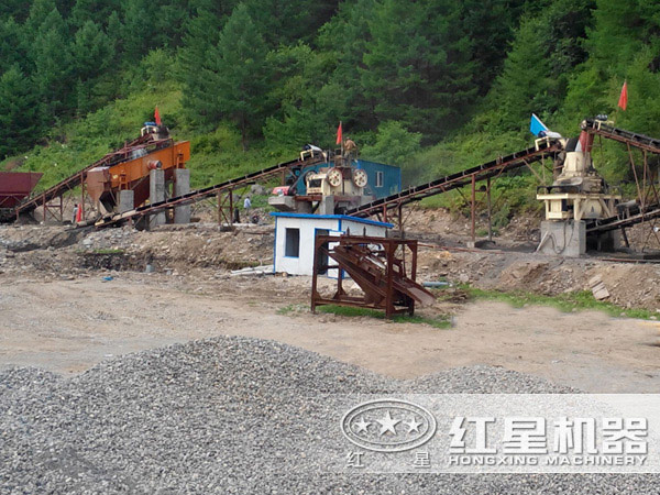 40t/h新型環保制砂生產線 40t/h新型環保制砂生產線