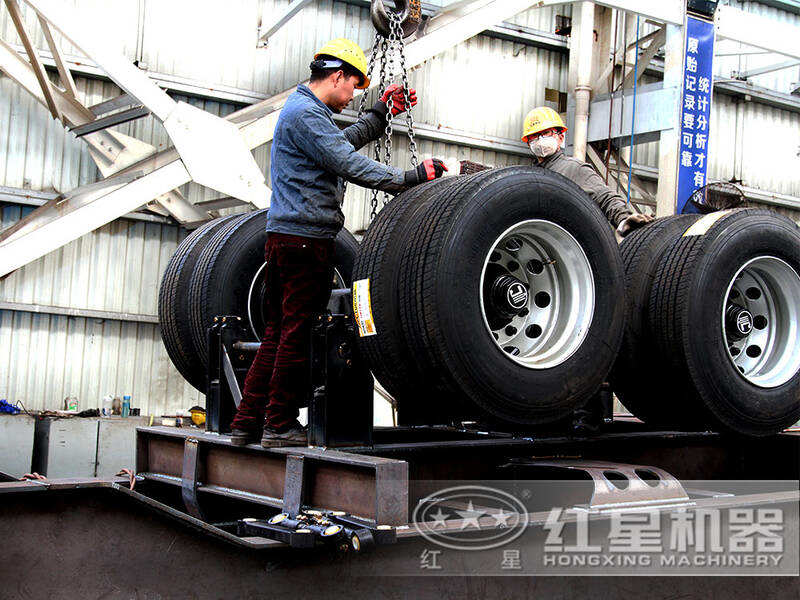 移動碎石機生產車間
