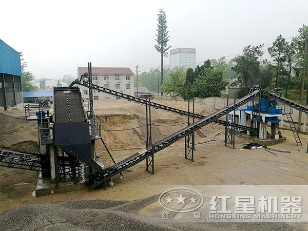 時產80方制砂生產線現場 時產80方制砂生產線現場