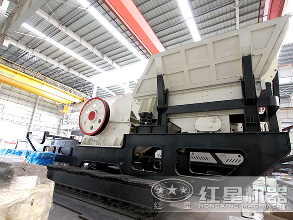 履帶式移動建筑垃圾粉碎機 履帶式移動建筑垃圾粉碎機