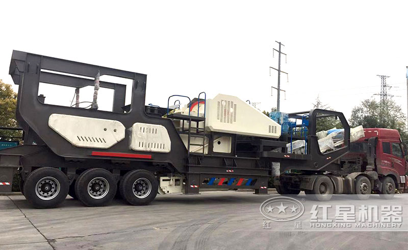 紅星車載移動(dòng)建筑垃圾粉碎機(jī)發(fā)貨圖 紅星車載移動(dòng)建筑垃圾粉碎機(jī)發(fā)貨圖