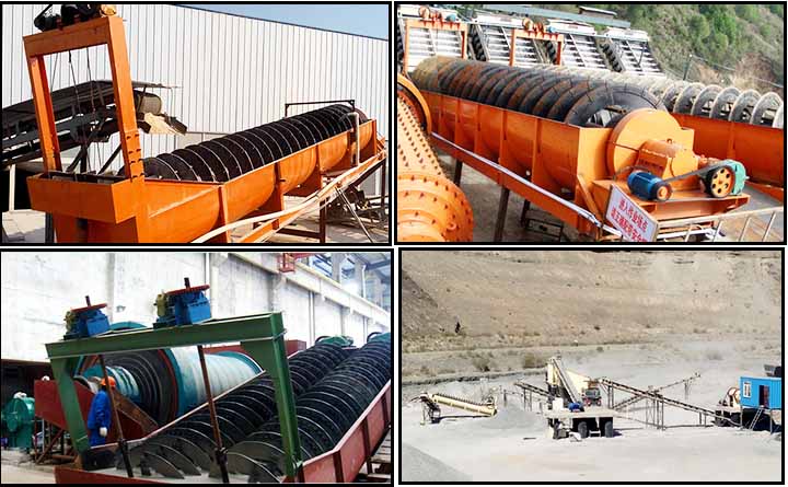 不同地區(qū)洗石現場