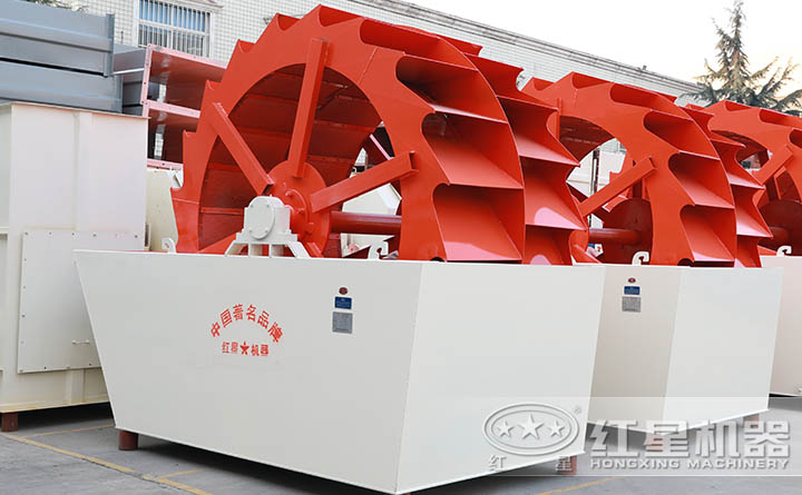 輪斗式洗砂機 輪斗式洗砂機
