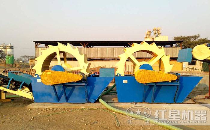 塞比亞輪斗洗砂機客戶現(xiàn)場 塞比亞輪斗洗砂機客戶現(xiàn)場