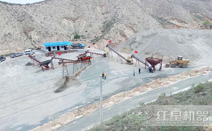 山沙制砂機(jī)生產(chǎn)線客戶現(xiàn)場(chǎng) 山沙制砂機(jī)生產(chǎn)線客戶現(xiàn)場(chǎng)