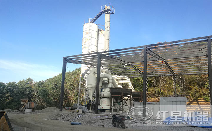 磨粉生產線現場 磨粉生產線現場