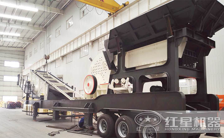 移動重錘破生產車間 移動重錘破生產車間