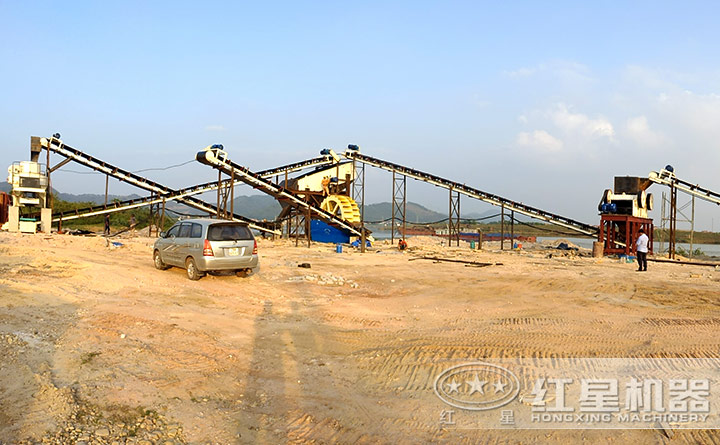 制砂生產(chǎn)線流程 制砂生產(chǎn)線流程