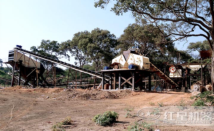 反擊破適合硬度小、濕度小的物料 反擊破適合硬度小、濕度小的物料