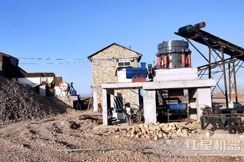 大型破碎石子機客戶現場，可到場參觀