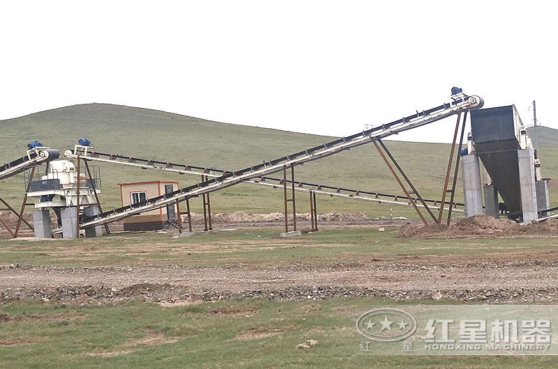 制砂現場 制砂現場