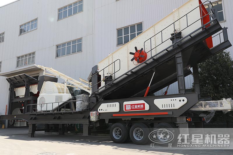 輪胎移動碎石機 輪胎移動碎石機