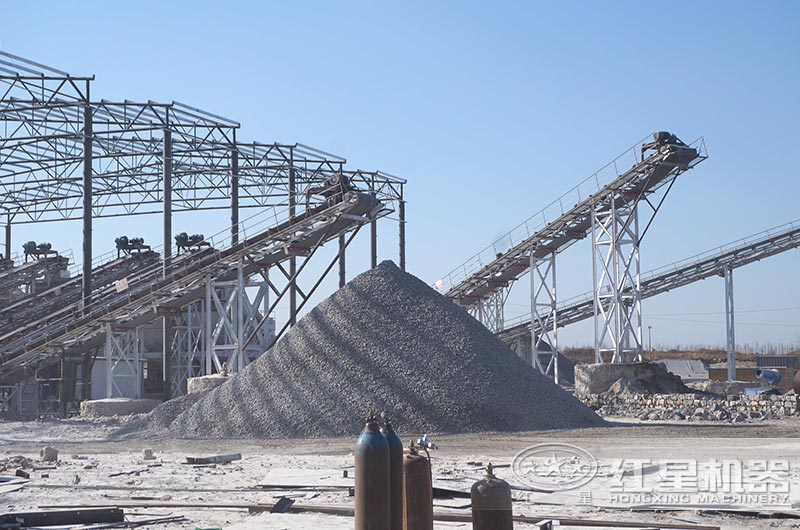 制砂現(xiàn)場(chǎng)