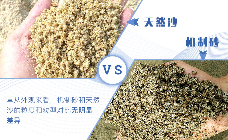 天然砂與機(jī)制砂 天然砂與機(jī)制砂