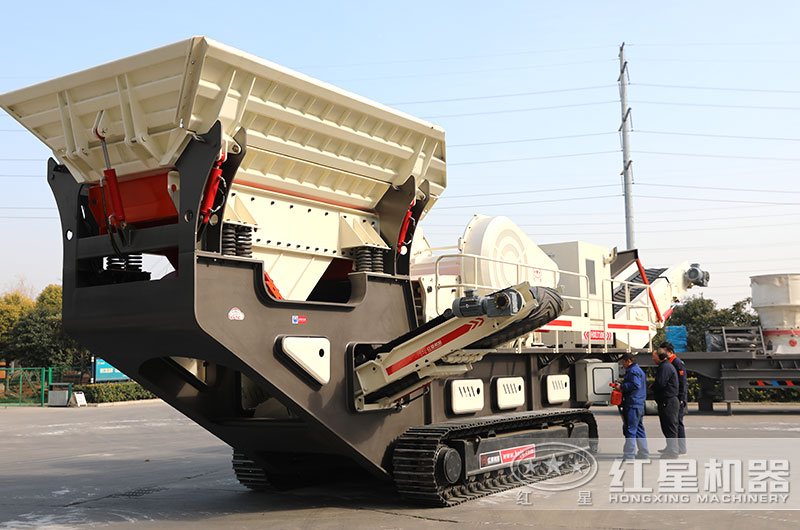 履帶式移動顎破機 履帶式移動顎破機