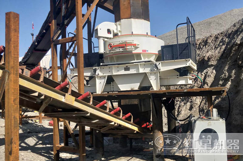 制砂機作業現場 制砂機作業現場